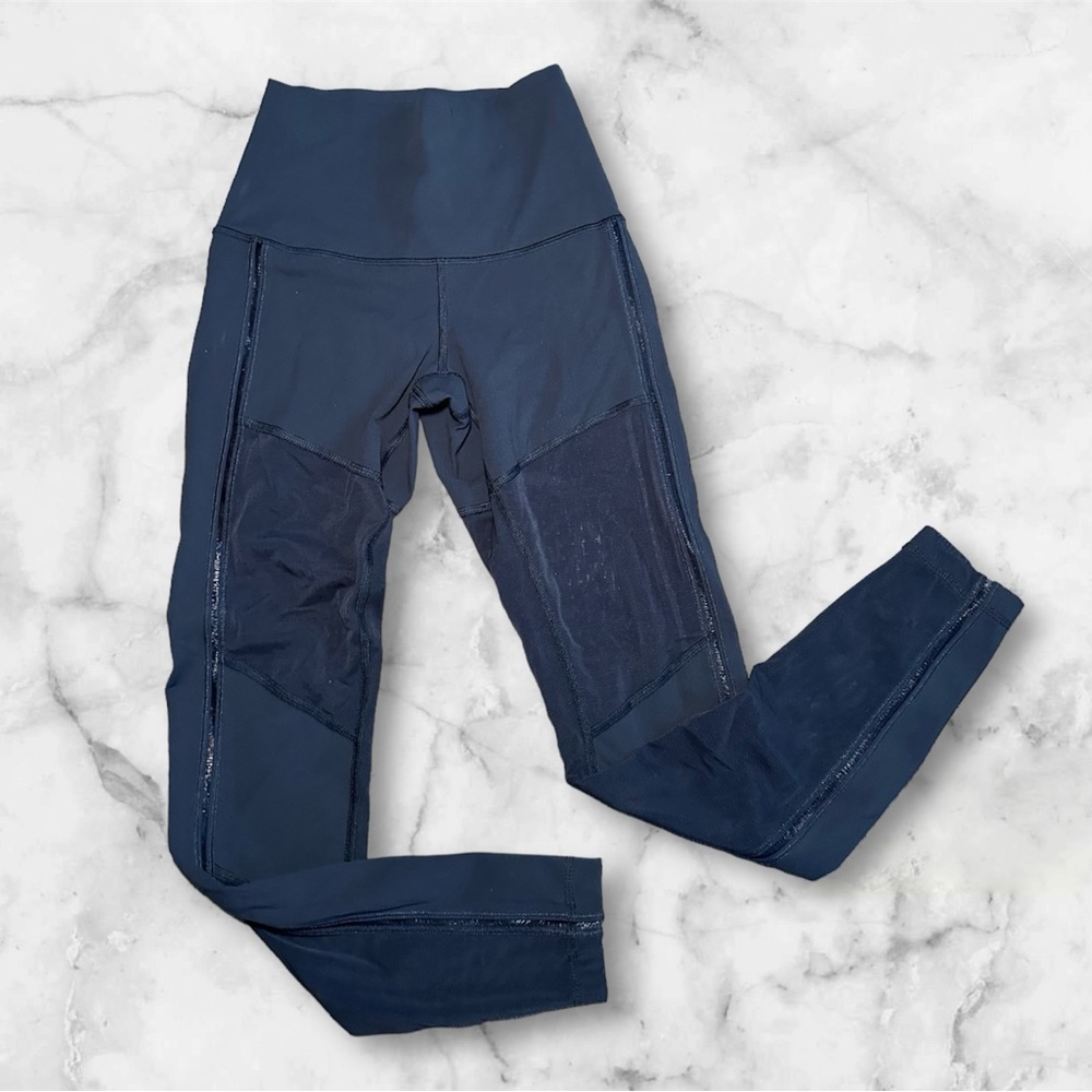 Lululemon mesh panel leggings
